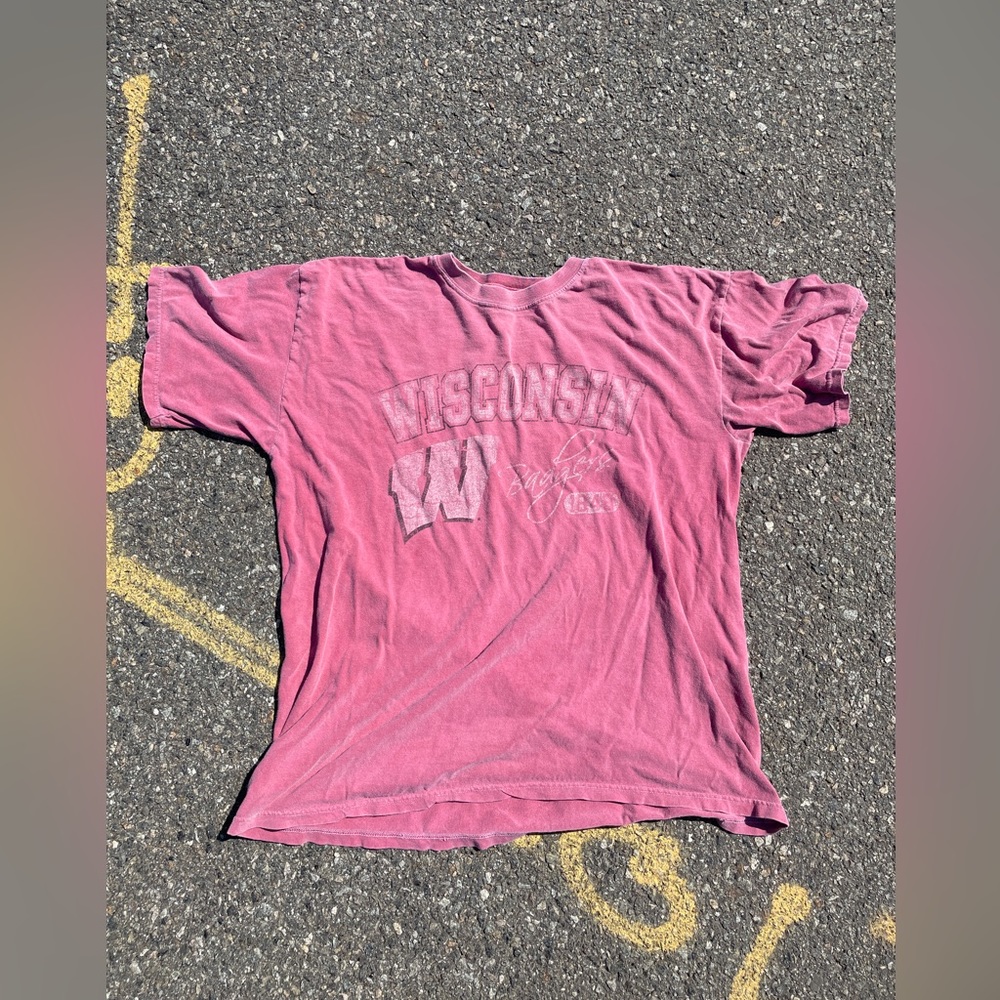 Wisconsin badgers tee